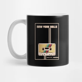 New York Dolls Music Retro Cassette Tape Mug